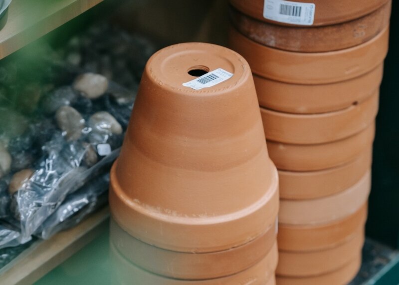 Plant pot drain