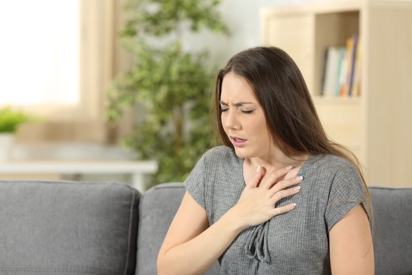 woman with asthma