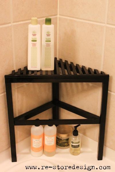 2×4 Scrap Wood ~ Shower Organizer