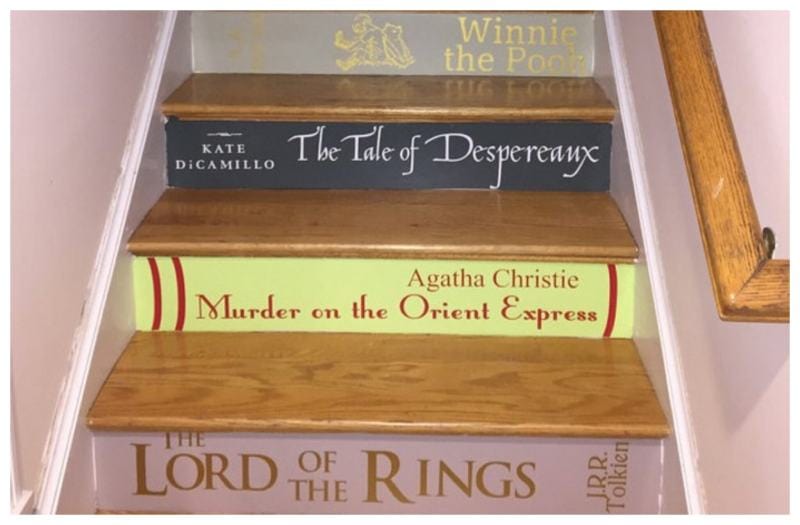 Awesome Book Staircase Design