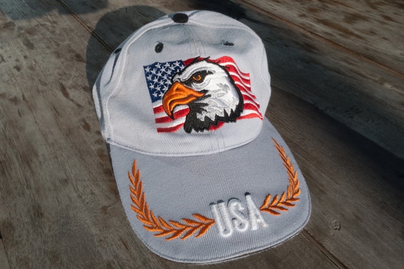 Baseball cap on the table