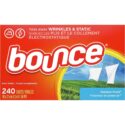 Bounce Dryer Sheets, Outdoor Fresh, 240 Count
