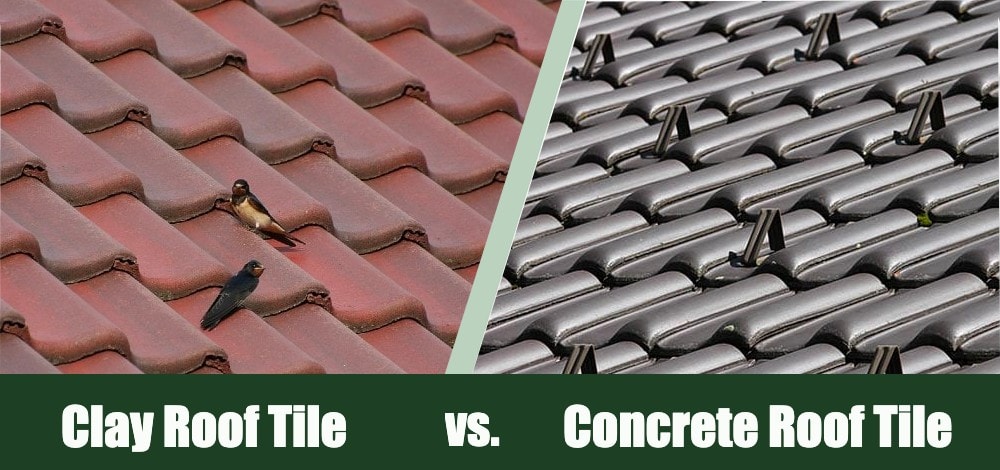Clay vs Concrete Roof Tile