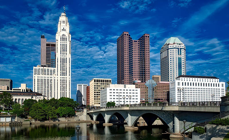 Columbus, Ohio cityscape