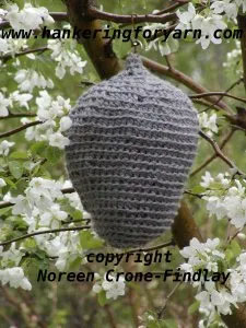 Crochet Wasp Be Gone Nest