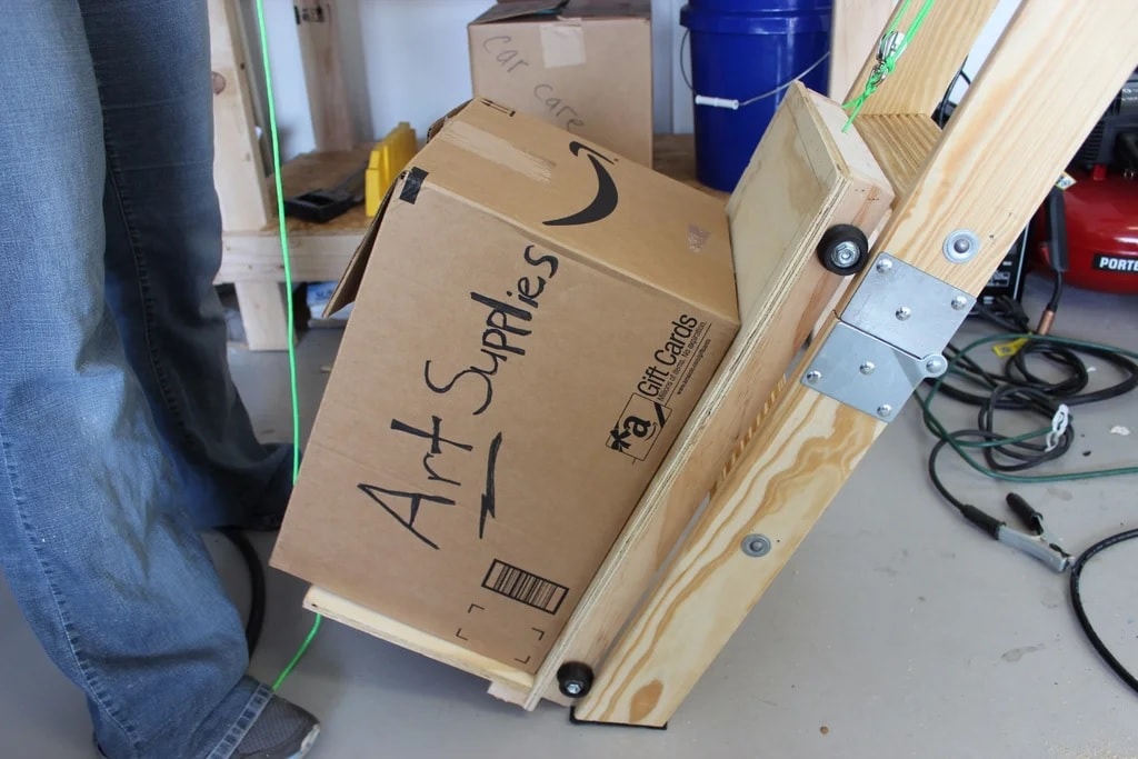 DIY Attic Storage