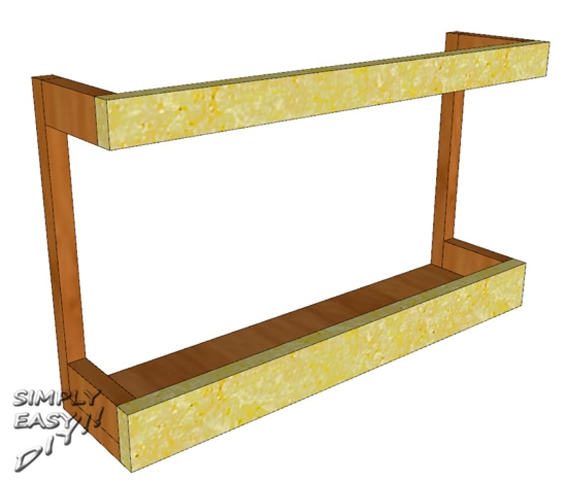 DIY Cutting Board Storage Solution - Inside Cabinet Door Rack