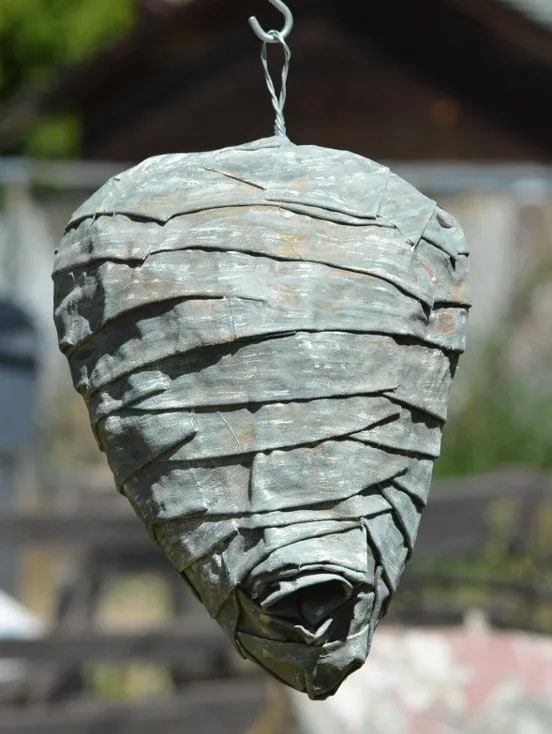 DIY Fake Wasp Deterrent You Can Make At Home