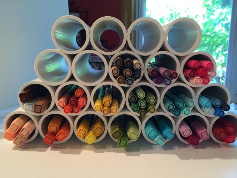 DIY Marker Storage For Under $10