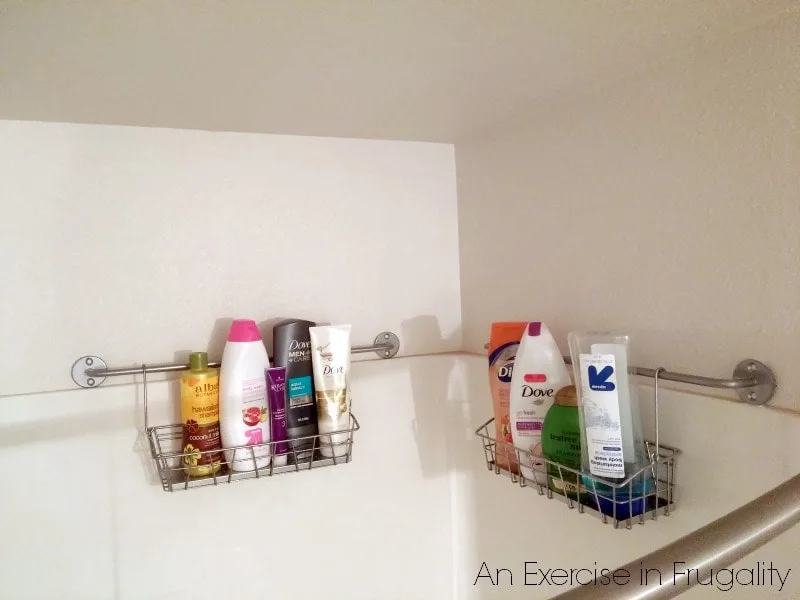 DIY Shower Organizer Hack