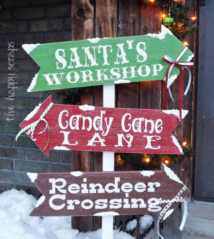 DIY Christmas Front Porch