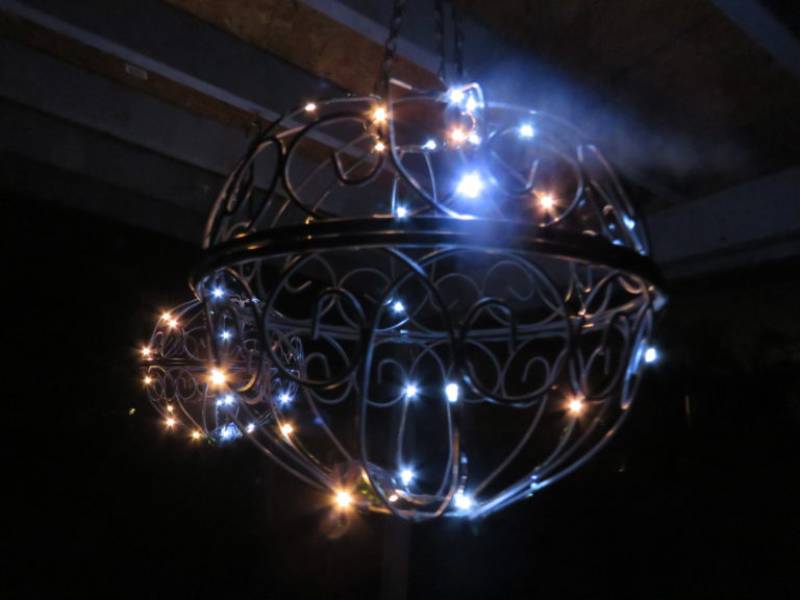 DIY attractive outdoor light