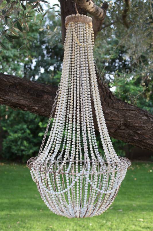 DIY hanging solar lights
