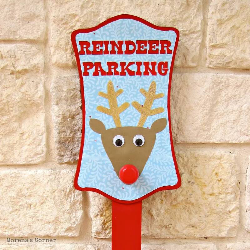 DIY light up christmas lawn sign