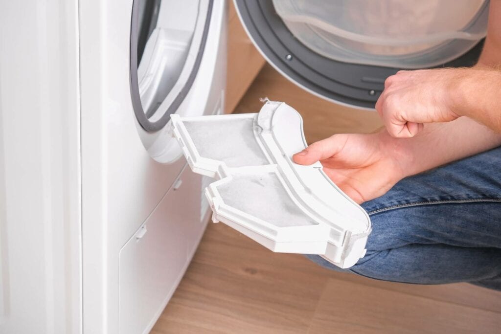Dryer Lint Filter Clean