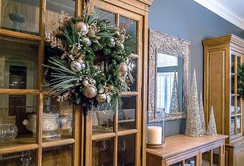 Elegant Christmas Wreath by First Day Of Home