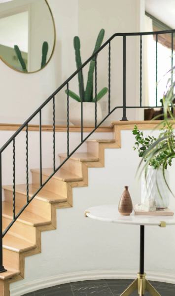 HOW TO UPDATE IRON STAIR SPINDLES AND OTHER STAIR RAILING IDEAS
