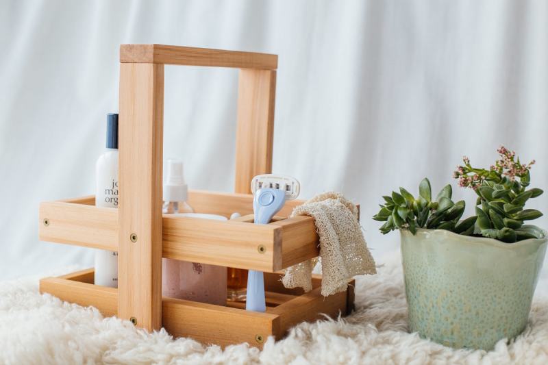 How To Make a DIY Shower Caddy