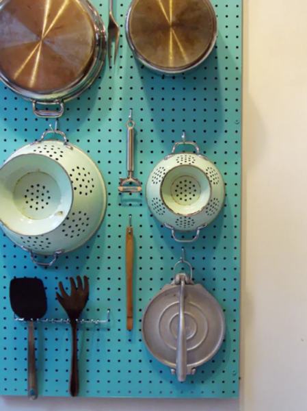 How To- Make a Pegboard Wall Organizer