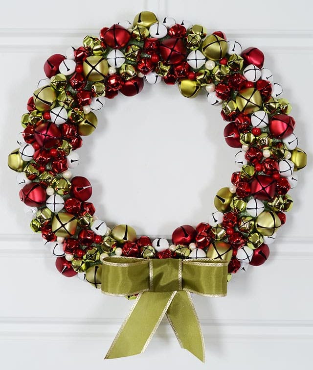 Jingle Bells Christmas Wreath by Live Craft Eat