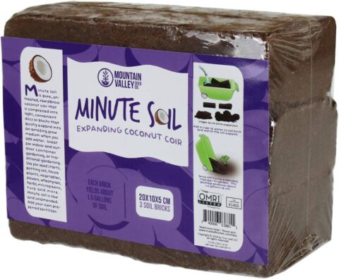 Mountain Valley Seed Company Minute Soil Expanding Coir