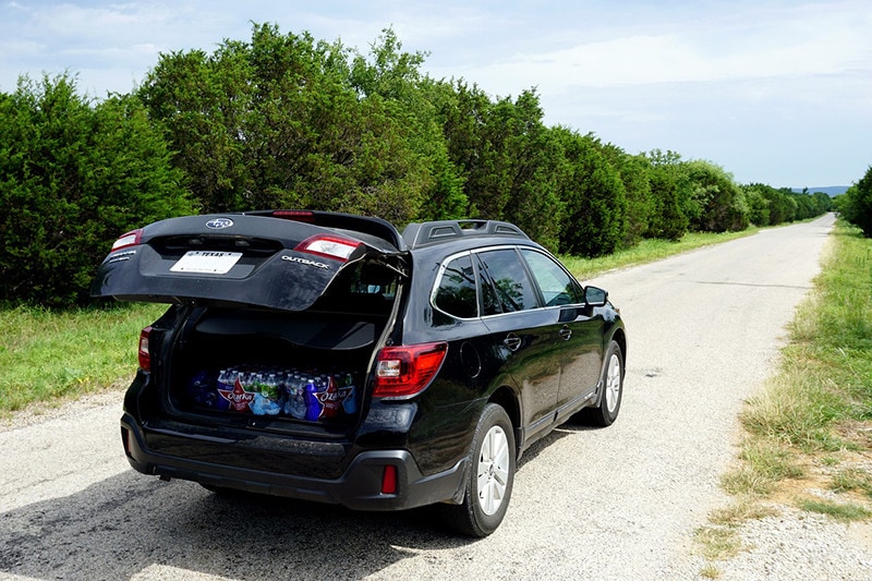 Open Car Trunk