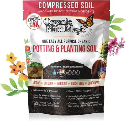 Organic Plant Magic Compressed Organic Soil