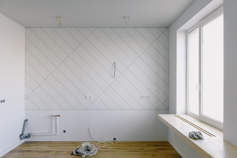 Renovating a white room