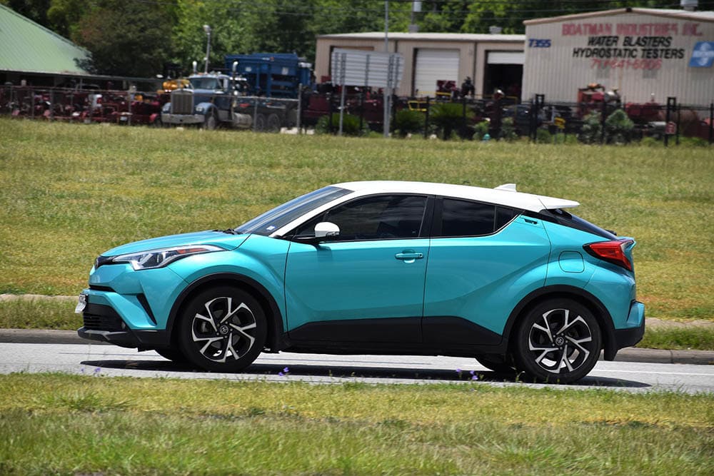Sky blue honda civic