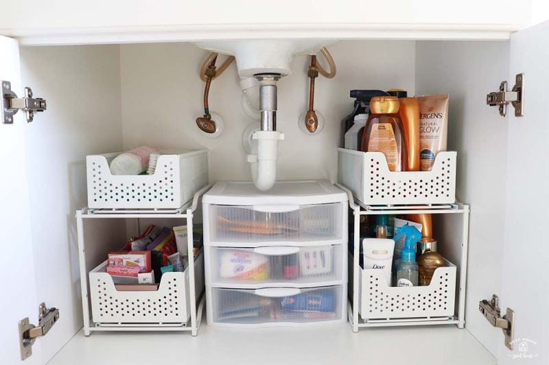 Storage Under the Bathroom Sink