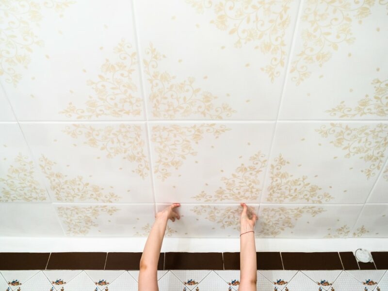Styrofoam Ceiling Tiles