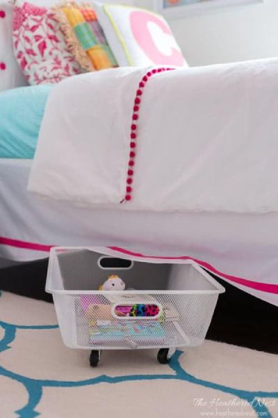 Unbelievably Quick and Easy DIY Under Bed Storage Idea
