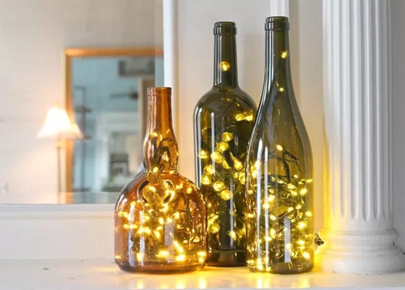 Wine Bottle Lamps