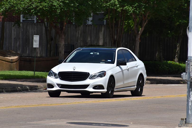 a mercedes-benz sedan car