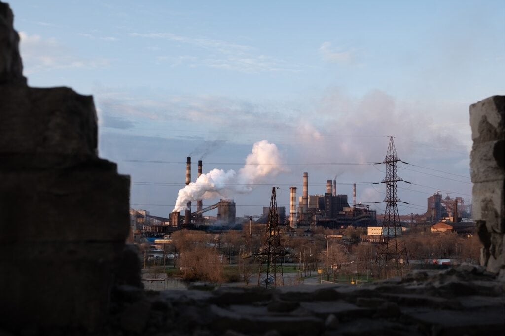 air pollution in the city