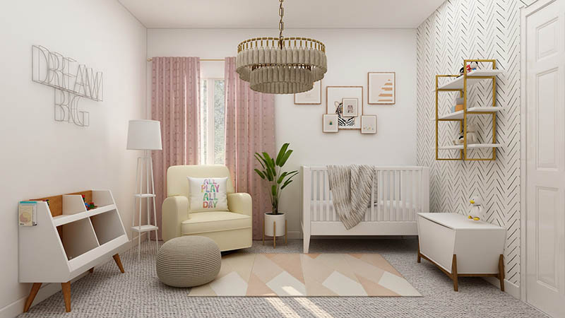 beautiful nursery room