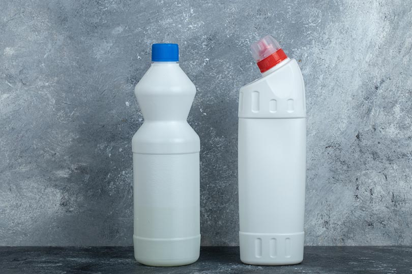 bleach bottles
