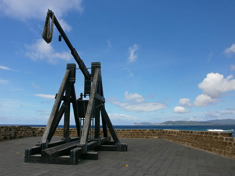 catapult at sea