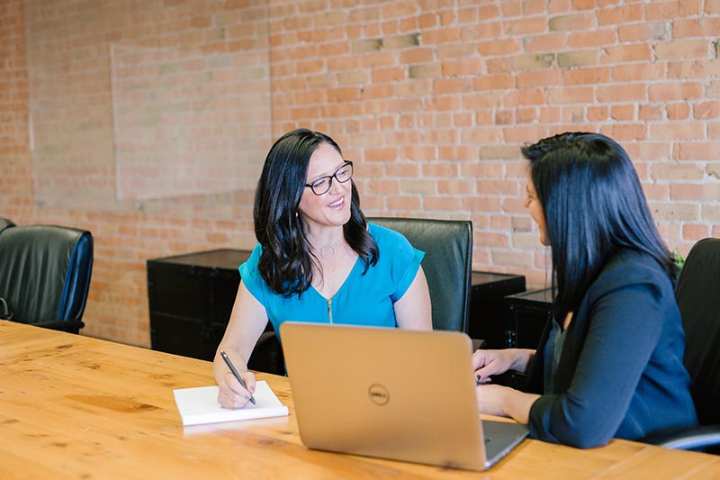 client and financial advisor