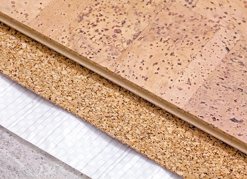 cork floor for soundproofing