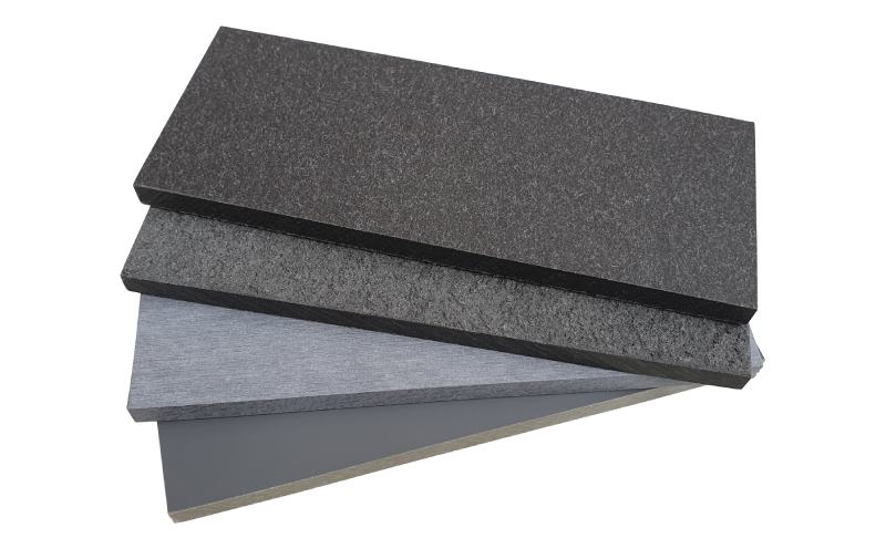 fiber cement board samples