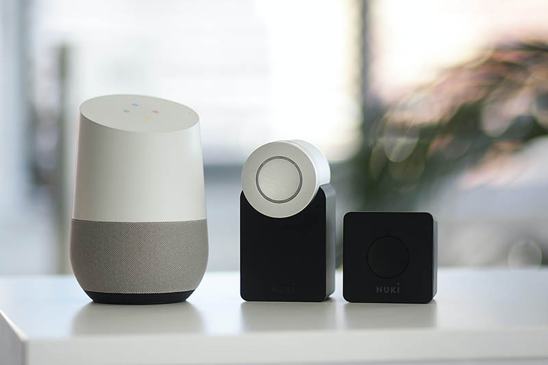 google home and nuki smart lock