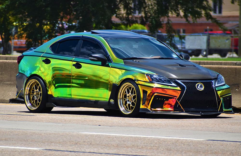 Hybrid lexus ls car