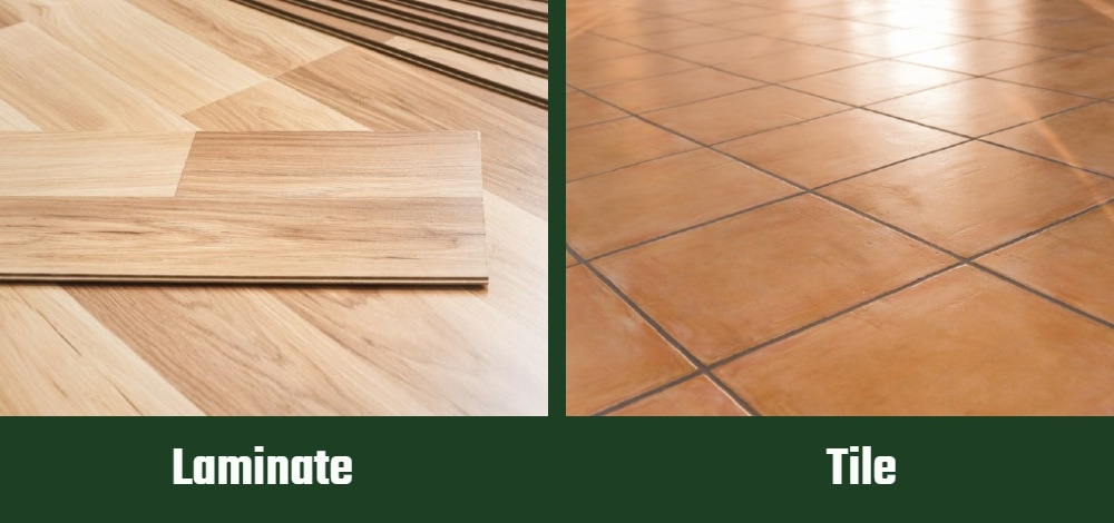 laminate vs tile