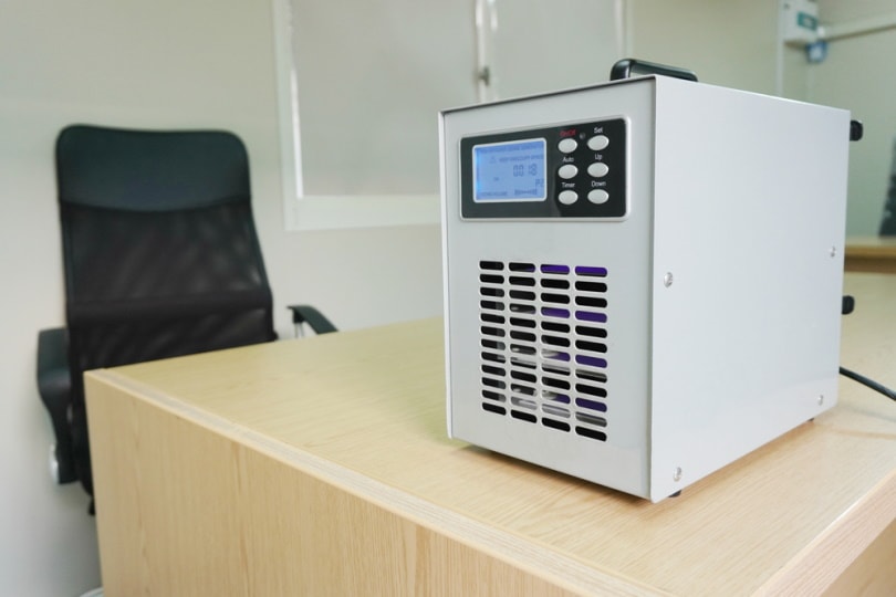 ozone generator in the table