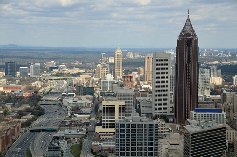 skyline of Atlanta, Georgia