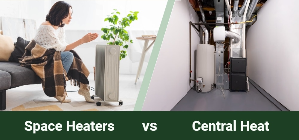 space heaters vs central heat