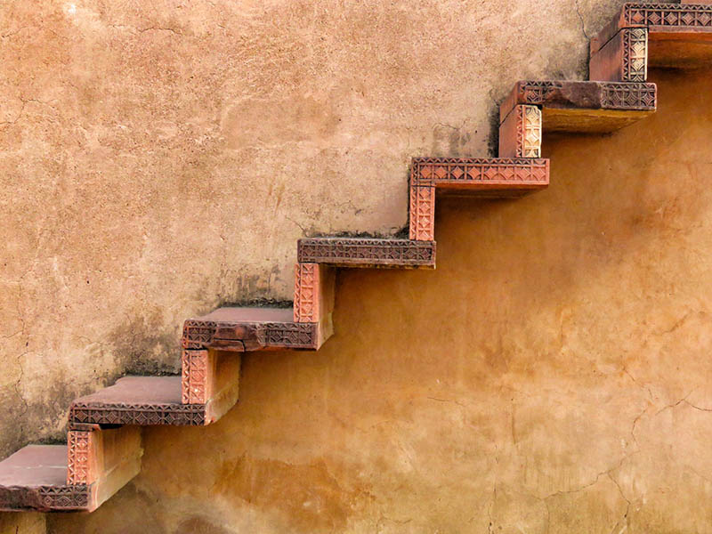 unique outdoor stairs