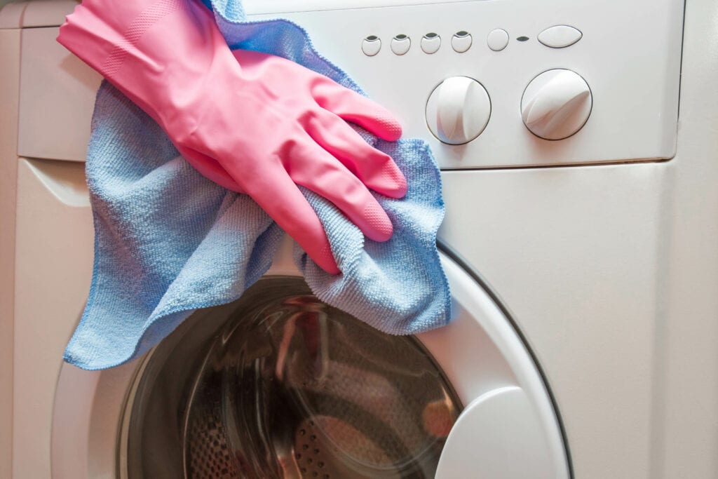 wiping washing machine