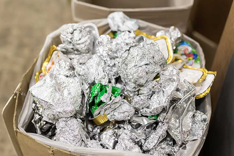 Aluminium foil and other metal packaging